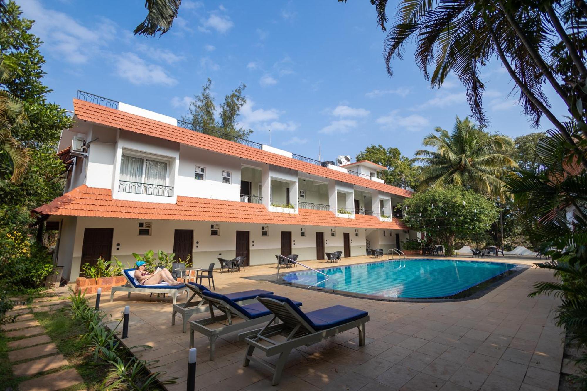 Anjuna Blue Resort Exterior foto